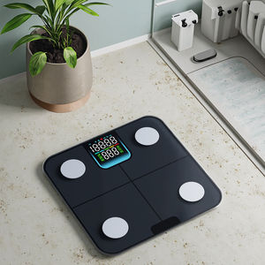 Báscula Electrónica LED Única y Colorida de 180 kg, Báscula Digital Inteligente de Alta Precisión para Baño, con Bluetooth y Medición de IMC - Product Image 1