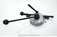 Caja de Control para Mezcladora de Acero GJ1102C con Control de Dos Palancas para Acelerador y Bomba