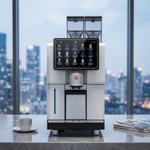 Cafetera Automática Programable Autotronix con Pantalla Inteligente de 10 Pulgadas, Almacenamiento Doble de Granos, Metálica - Product Image 4