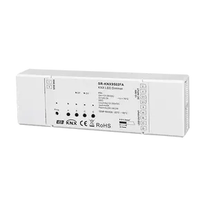 KNX/EIB控制齿轮RGBW发光二极管调光器，4CH.5A/CH，SR-KNX9502FA