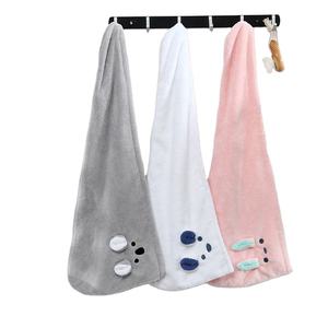 <span class=keywords><strong>Serviette</strong></span> à séchage rapide de bandeaux de maquillage serviettes de bain mignonnes pour voyage douche serviettes de cheveux de plage pour enfants femmes - Product Image 3