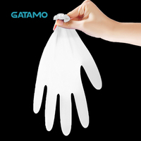 Gants en nitrile blancs G7 en gros, gants en nitrile mélangé pour la manipulation des aliments, gants en vinyle sans poudre