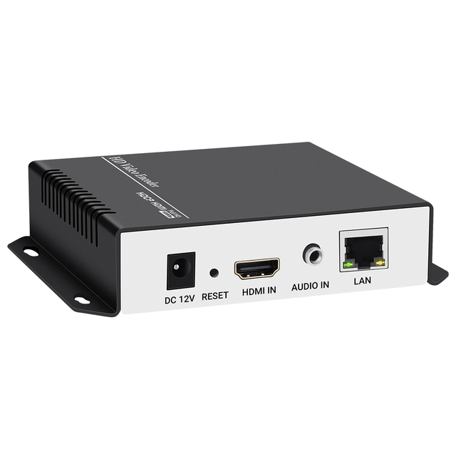 HEVC H.265 HDMI to SRT RTSP RTMP HTTP Streaming Encoder H265 H.264 HD Video to IP Stream Encoder