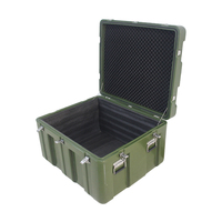 HM4932 34 pouces 240L Couleur verte Boîtier rotomoulé écologique étanche OEM/ODM personnalisable IP67 antichoc et anti-poussière pour outils