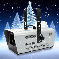 Machine à neige réaliste Yelang 1500W pour fêtes, avec télécommande sans fil, effet de neige, DJ, ambiance festive, mariage, machine à créer une atmosphère de rêve