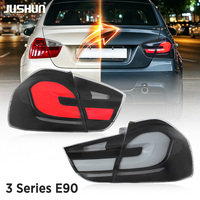 Aksesoris Mobil JUSHUN Lampu Belakang untuk BMW Seri 3 E90 2005-2008 Upgrade Lampu Belakang LED Plug and Play
