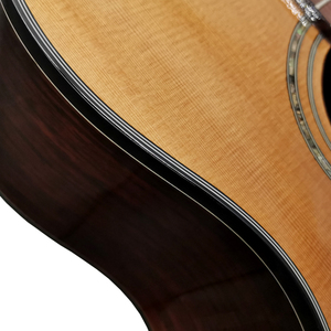 Guitarra Acústica Django Gypsy <span class=keywords><strong>Jazz</strong></span> de la Marca Aiersi, con Tapa de Cedro Sólido y Orificio en D, para Amantes de la Música - Product Image 6
