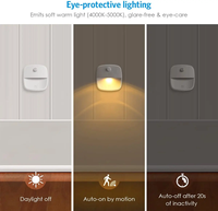 Lampe murale LED moderne à détecteur de mouvement PIR en ABS, sans fil, alimentée par batterie, pour chambre, salle de bain, armoire, placard, veilleuses