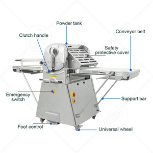 ORME Maquina Laminadora De Masa Panaderia Manual Baklava Pita Bread <b>Dough</b> <b>Sheeter</b> Machine for Turkish - Product Image 2