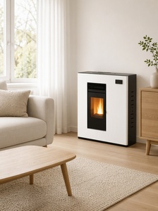 Système de chauffage par conduits 12KW, air chaud automatique, haute efficacité, respectueux de l'environnement, <span class=keywords><strong>pour</strong></span> toute la famille, poêle à granulés de bois - Product Image 2