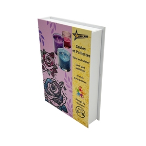 Mới thiết kế sang trọng cứng nhắc các tông Hộp quà tặng trẻ em đọc thẻ hội thoại bao bì miếng bọt biển Matt cán biểu tượng tùy chỉnh cuốn sách - Product Image 2