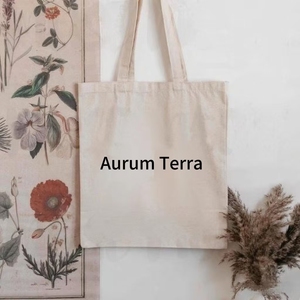 Bolsa de Compras de Lona de Algodón Resistente con Impresión de Logotipo Personalizable, Diseño Ecológico con Letras Serigrafiadas para Uso Diario - Product Image 4