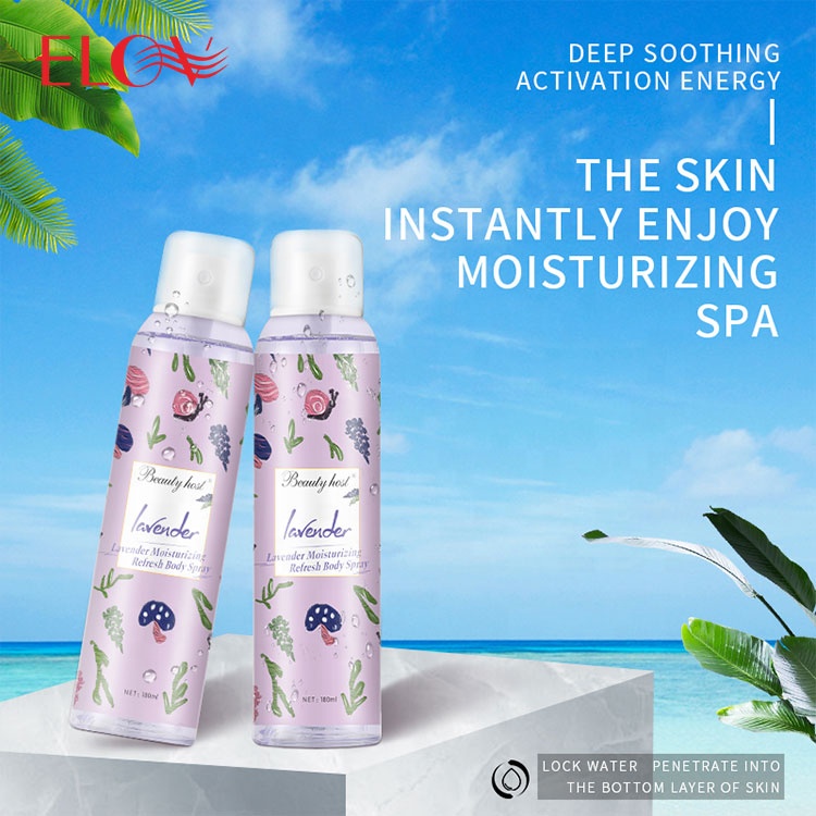 OEM ODM оптовая продажа индивидуальный парфюм Лаванда спрей для тела лучший увлажняющий Лавандовый дезодорант для тела спрей для лица