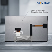 Kingtech OEM 1280*720 650nits LVDS -30~85 ℃   Pantalla LCD HMI Industrial para Tablero de Automóvil, Módulo de Pantalla LCD TFT de 8 Pulgadas