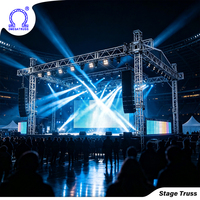 Système de treillis de support robuste pour écran LED, treillis de support au sol, treillis de scène pour événements extérieurs et festivals