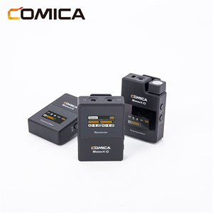 Comica boomx-d <span class=keywords><strong>2.4g</strong></span> דיגיטלי 1-הדק-2 מיקרופון אלחוטי (ערכת d2) אוניברסלי למצלמה/טלפון חכם/מחשב