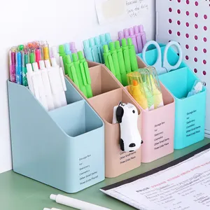 SUNSHING Kit de ferramentas de geometria de plástico, recipiente para canetas, recipiente para lápis, copo e caneta, porta-canetas giratório, porta-lápis de plástico