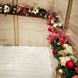 Sapin de Noël artificiel haut de gamme en épicéa vert, avec brins articulés, décoration de Noël, couronnes et guirlandes de Noël - Product Image 5