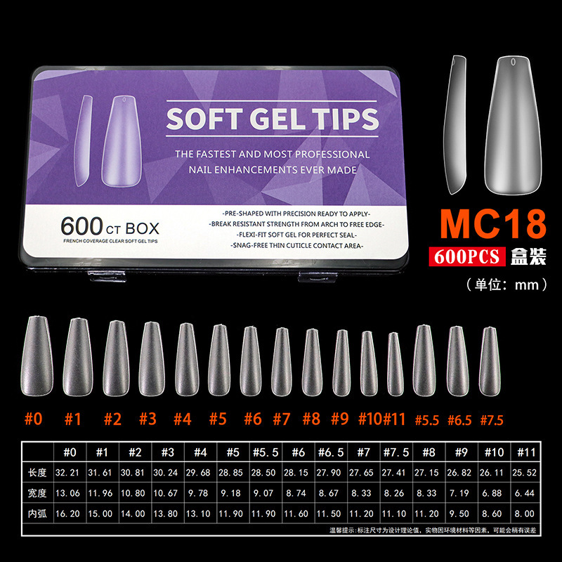 Boîte de 600 pièces Mc18 finition mate