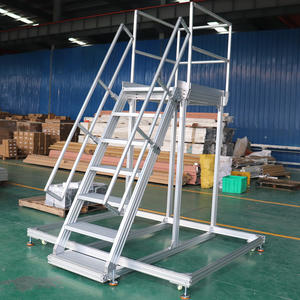 Dragonstage Maßgefertigte Klappleitern Aluminium-Montageset für Treppengeländer Treppen für Werkstattgebrauch - Product Image 4