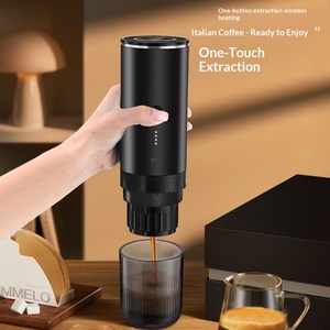 Machine à café portable <span class=keywords><strong>rechargeable</strong></span> sans fil à capsules, semi-automatique, 20 bars, avec batterie de 7500 mAh - Product Image 2