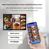 Écran de menu LED intelligent ADE, boîte lumineuse, panneau d'affichage mural, lecteur LCD pour restaurant, pour liste de prix lumineuse, intérieur