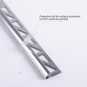 Perfil de Acero Inoxidable SUS 304 con Borde Redondo, Esquinas Decorativas de Metal Cepillado Duraderas para Protección de Paredes - Product Image 6