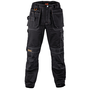 High Quality Unisex Reflective Breathable Work Cargo Pants | Safety Construction Trousers High Visibility <b>Silver</b> FR Tape 800C - Product Image 1