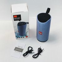 T & G altavoz TG113 tela altavoz inalámbrico portátil al aire libre impermeable Mini con tarjeta TF 10W altavoz caja de sonido
