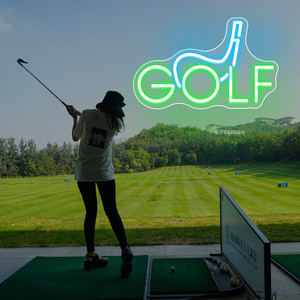 Letrero de Neón LED RGB Personalizable, Letrero Comercial con Nombre Personalizado, Letrero de Neón con Temática de Golf - Product Image 5