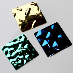 304 316 goffrato PVD foglio di colore per soffitto e pannello di parete stampato lamiera di acciaio inossidabile - Product Image 5