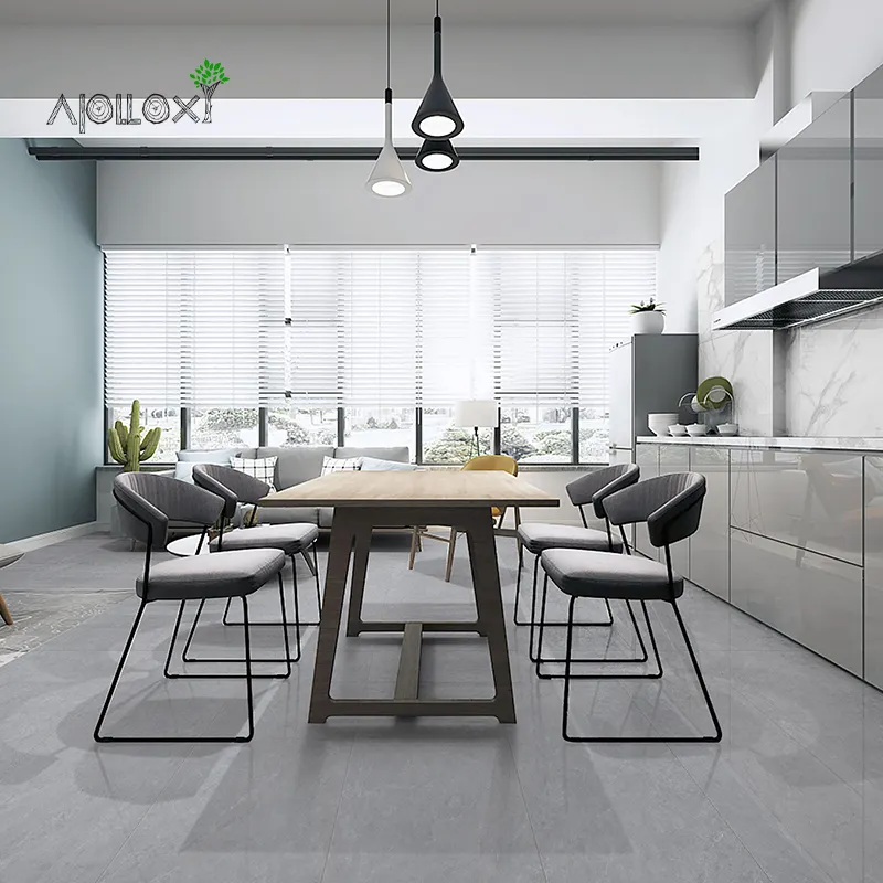 Decorazione Apolloxy 600x600 piastrelle di vetro piastrelle di ceramica piastrelle di porcellana ovali