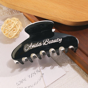 Pinzas para el pelo personalizadas XinMei con logotipo, etiqueta privada personalizada, letras grabadas, nombre de acetato, marca, pinza para el pelo con palabras - Product Image 2