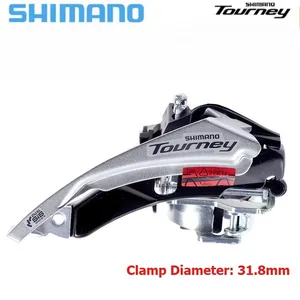 <span class=keywords><strong>SHIMANO</strong></span> TOURNEY FD TY500 <span class=keywords><strong>Desviador</strong></span> Delantero de 3x6, 3x7 y <span class=keywords><strong>3x8</strong></span> Velocidades, Abrazadera de 31.8mm y 34.9mm, Montaje de Banda para Bicicleta de Montaña MTB - Product Image 5
