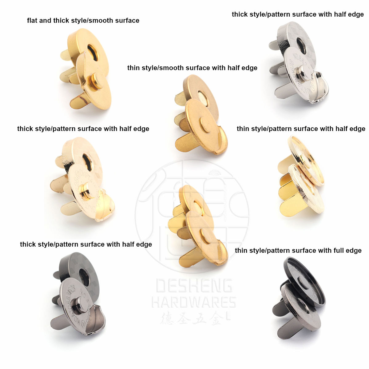 ปุ่มแม่เหล็กแบบหนา