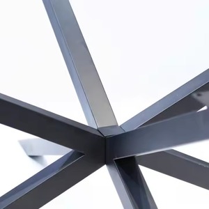 ขาโต๊ะเหล็กอุตสาหกรรมทำจากเหล็กหล่อใช้ในสำนักงานเฟอร์นิเจอร์รับประทานอาหารโต๊ะทำจากโลหะ - Product Image 4