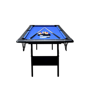 SZX Portátil 6-7 FT <span class=keywords><strong>Folding</strong></span> Pool <span class=keywords><strong>Table</strong></span> Snooker Bilhar Jogo Inclui Bolas Dicas - Product Image 5