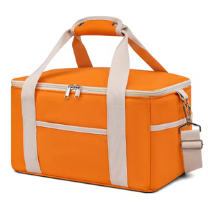 Sac isotherme en toile pour le déjeuner, avec bretelles réglables, pliable et souple, vente en gros - Product Image 1