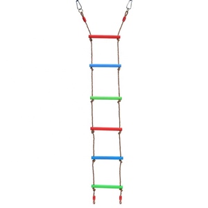 Đôi đứng đầu sáu bước Thang nhựa ngoài trời cho trẻ em - Product Image 1