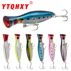 Poppa <b>Lure</b> Topwater Bait 12.5cm 40g Heavy Weight Popper <b>Fishing</b> Tackle For Bass - Product Image 2