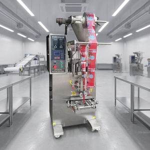 Máquina Vertical Automática para Llenado, Sellado y Empaquetado de Bolsas de Plástico para Nueces de Anacardo, Bebidas, Alimentos Granulados - Product Image 1
