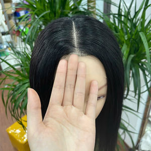 Extensiones de cabello humano virgen Remy vietnamita, novedad de 100%, peluca recta ondulada Natural, máquina de alta calidad, trama Doble - Product Image 4