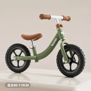 Logotipo personalizável de aço carbono, alto carbono, 12 polegadas, bicicleta bebê barato, para crianças de 1-5 anos