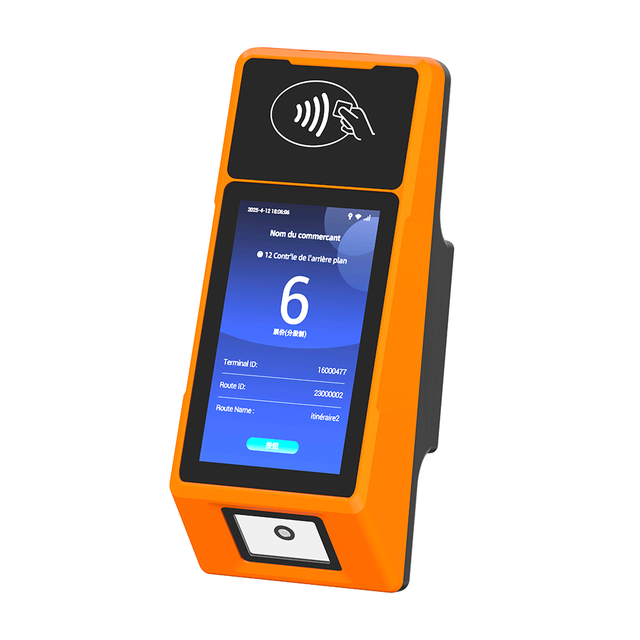 Android System Bus Card Validator with QR Code Scanner for Public Transport Fare Collection System