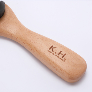 Peine <span class=keywords><strong>de</strong></span> Madera Wanmei Portátil <span class=keywords><strong>de</strong></span> <span class=keywords><strong>Nueve</strong></span> Filas para Cabello, Peine Grande para Peinar el Cabello - Product Image 3