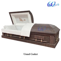 Venta Directa de Fábrica, Ataúdes de Madera de Lujo Ajustables, Ataúdes de Madera Americanos para Funerales