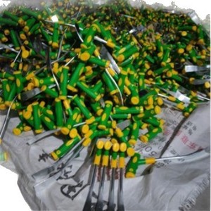 พลั่วตักกระเทียม สแตนเลส สีเขียว-เหลือง สำหรับปลูกและขุดดิน - Product Image 4