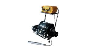 Cámara de inspección de pozos profundos de 100m con imágenes subacuáticas Máquina de bolas de 65mm Modelo de carro Cámara de pozo con rotación de cable - Product Image 2