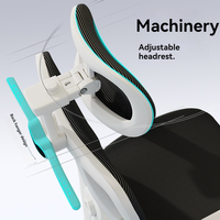 Dernier modèle de chaise d'étude chaise d'ordinateur en maille à cadre en plastique chaise de bureau en tissu ergonomique réglable en hauteur pour la maison
