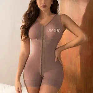 High Compression Girdle Bra Shapewear Butt Lifter Body Shaper Colombianas Post Surgery Garment Sol Beauty Faja Body Magic Shaper